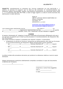 allegati 1 e 2 application | PDF