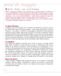 Note per la lettura - Edizioni Dehoniane