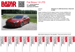 Fiat Bravo 1,6 JTD