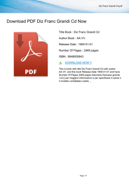 [PDF/EPUB] Diz Franc Grandi Cd