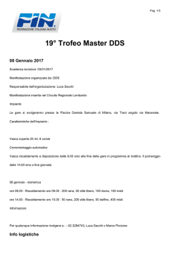 19° Trofeo Master DDS