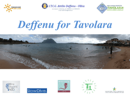Diapositiva 1 - Area Marina Protetta Tavolara