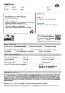 BMW 730d - BMW Roma Usato