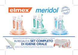 Elmex e Meridol - Buono spesa da 5€ omaggio con acquisto Elmex