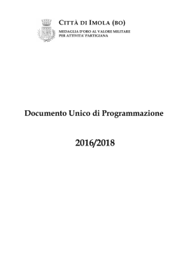 D.U.P. 2016-2018 - Amministrazione trasparente