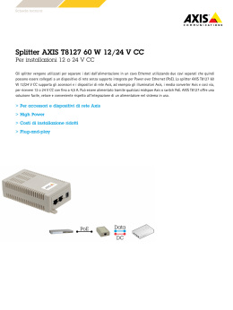 Splitter AXIS T8127 60 W 12/24 V CC