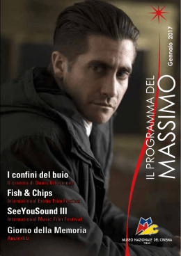 Gennaio 2017 - Cinema Massimo Torino