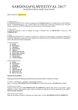 regolamento - Cineclub Sassari