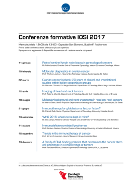 Conferenze formative IOSI 2017