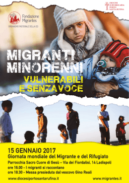 Giornata mondiale del migrante e del rifugiato