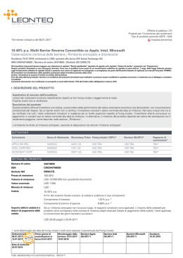 10.40% pa Multi Barrier Reverse Convertible su Apple