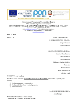 convocazione funzioni strumentali