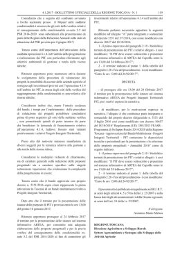 119 4.1.2017 - BOLLETTINO UFFICIALE DELLA