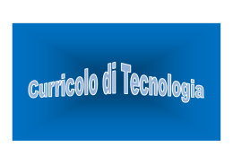 Curricolo_Tecnologia