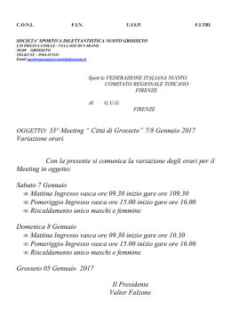 dettagli - Comitato Regionale Toscano