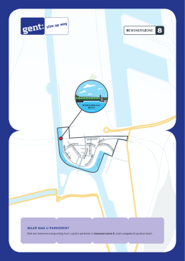 bewonerszone waar mag u parkeren?