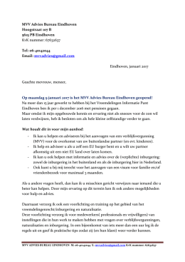 MVV Advies Bureau Eindhoven