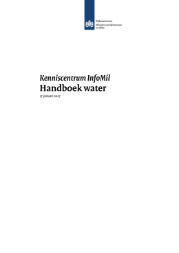 Handboek water