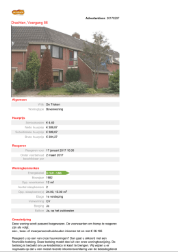 alle woningdetails in pdf
