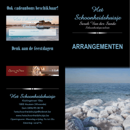 arrangementen - Van Der Sande Sarah