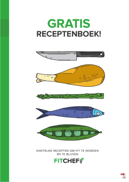 GRATIS Fitchef receptenboek
