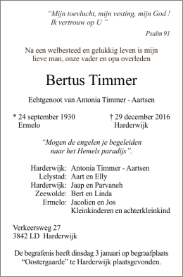 Bertus Timmer