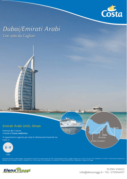 Dubai/Emirati Arabi - Assemini