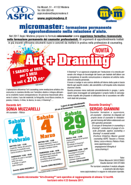 Art + Draming - Aspic Modena