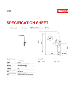 115.0263.152 Specification Sheet