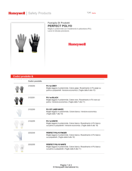 perfect poly - Honeywell Safety Products