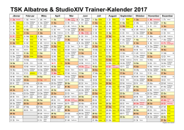 Trainerkalender