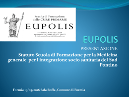 eupolis - Ordine Medici Latina