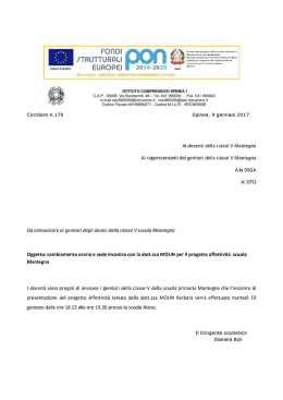 s D s D ^` ^/dK - Istituto Comprensivo Spinea 1