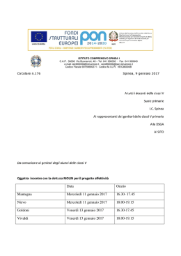 s ^ / ^ s ^` ^/dK - Istituto Comprensivo Spinea 1