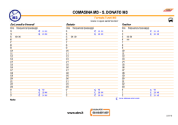 comasina m3 - s. donato m3
