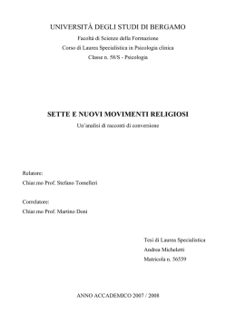 Tesi di Andrea Micheletti SETTE e NMR a.a. 2007-2008