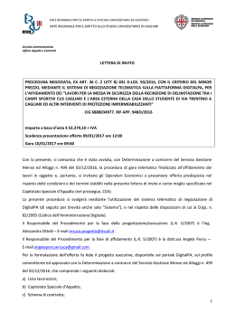Lettera di invito