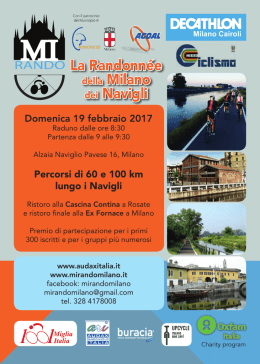 La Randonnée dei Navigli - Home page Ciclismo Pavia