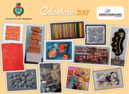 Calendario 2017 - Comune di Cerro Maggiore