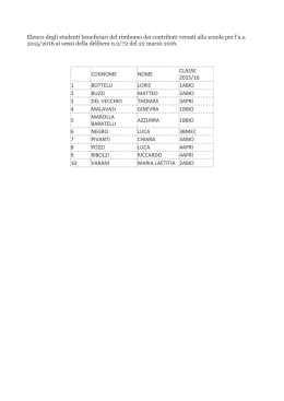 Link diretto all`elenco