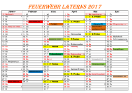 kalender-2017 Feuerwehr Laterns