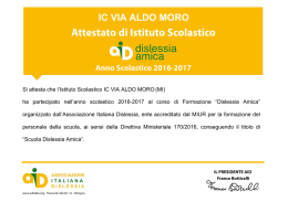 IC VIA ALDO MORO - Istituto Comprensivo Via Aldo Moro Buccinasco