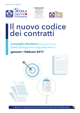 codice dei contratti_enti locali 2017_Campiglia Marittima