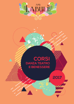 Brochure Corsi 2017 facciate singole