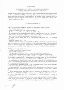 Decreto n.U00005 del 12/01/2017