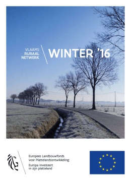 winter 2016 - Vlaams Ruraal Netwerk
