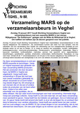 Mars - Stichting Verzamelbeurs Veghel