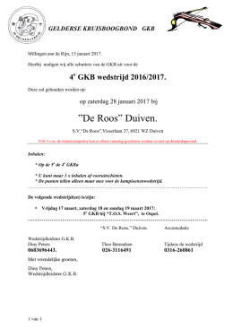 Uitnodiging 4e GKB 2016-2017 Duiven