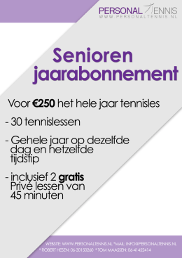 2017 aanbieding