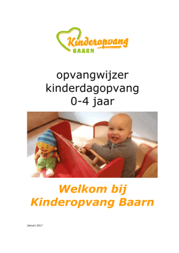 Kinderdagverblijf - Kinderopvang Baarn
